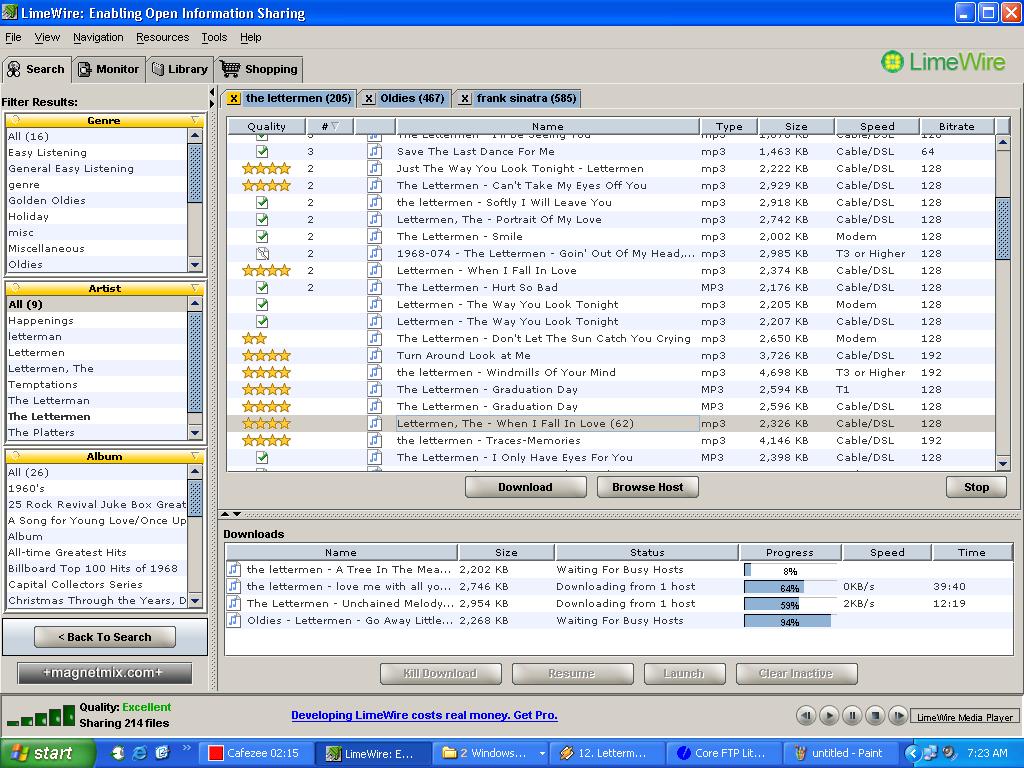 Limewire Old Version